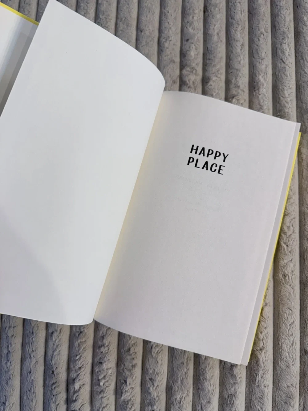 Happy Place by Emily Henry Hardcover Romance Novel Book - Picture 3 of 4